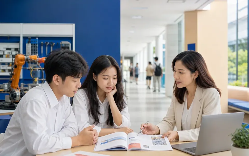 Giao diện demo LỘ TRÌNH Admissions — Hiểu mình trước, chọn ngành sau
