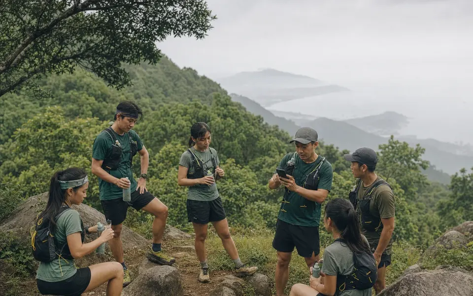 Giao diện demo SƯỜN ĐÔNG Trail Club — Cùng một sườn, nhiều nhịp chạy