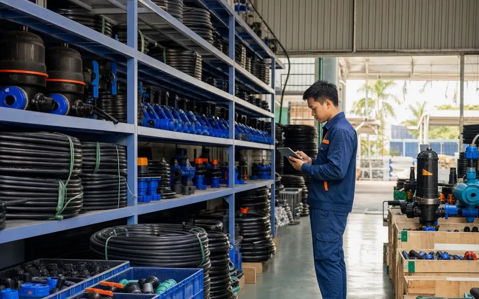 Giao diện demo THỦY TUYẾN Irrigation — Đúng tuyến nước, đúng tuyến hàng