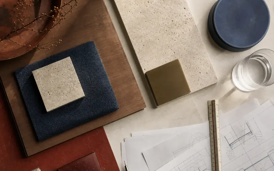 Giao diện demo TỶ LỆ Interior Studio — Từ tỷ lệ không gian đến tỷ lệ chốt